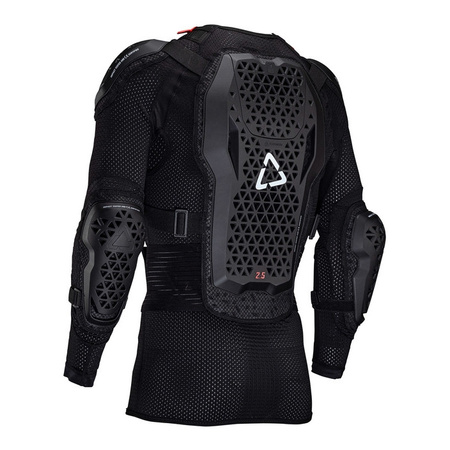Koszulka z ochraniaczami LEATT 2.5 BLACK czarny