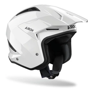 Kask otwarty AIROH TRR II COLOR WHITE GLOSS biały
