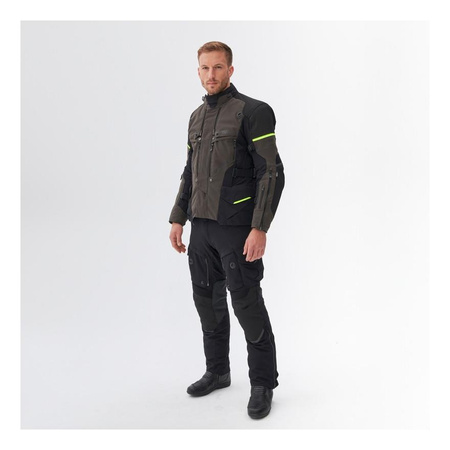 Kurtka tekstylna REBELHORN RANGE ANTHRACITE/BLACK/FLUO YELLOW grafitowy czarny żółty fluo