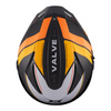 Kask integralny AXXIS PANTHER SV VALVE B4 MATT żółty pomarańczowy szary czarny