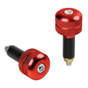 Końcówki kierownicy LAMPA BAR ENDS RED
