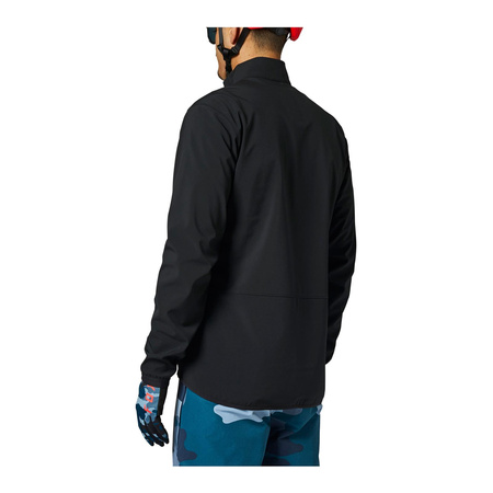 Kurtka rowerowa FOX RANGER FIRE BLACK/BLUE czarny niebieski