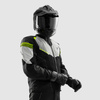 Kurtka tekstylna REBELHORN HIFLOW V BLACK/GREY/FLUO YELLOW czarny szary żółty fluo