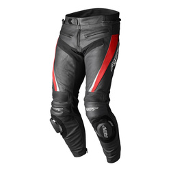 Spodnie skórzane RST TRACTECH EVO 5 RED/BLACK/WHITE czarny czerwony biały