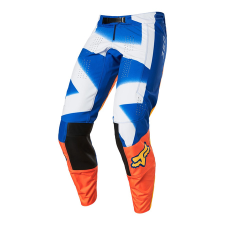 Spodnie cross FOX 360 RKANE ORANGE/BLUE niebieski pomarańczowy biały