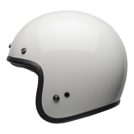Kask otwarty BELL CUSTOM 500 ECE6 VINTAGE WHITE biały