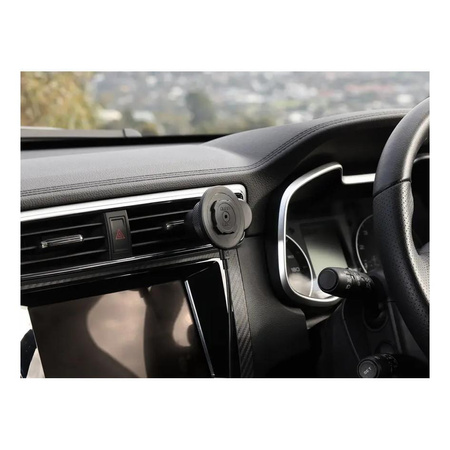 Podstawa QUAD LOCK w kratkę wentylacyjną samochodu czarny