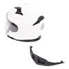 Kask otwarty OZONE SQUARE WHITE biały