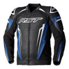 Kurtka skórzana RST TRACTECH EVO 5 BLUE/BLACK/WHITE czarny niebieski biały