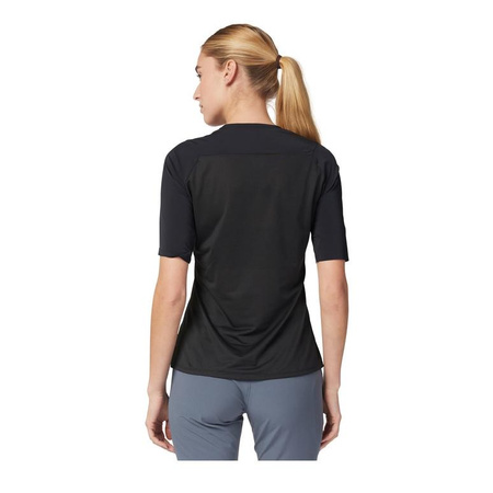 Koszulka rowerowa damska FOX LADY FLEXAIR ASCENT BLACK czarny