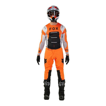 Bluza cross FOX 180 NITRO FLUO ORANGE pomarańczowy fluo granatowy biały