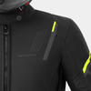 Kurtka tekstylna SHIMA RUSH 3.0 G2 FLUO czarny żółty fluo