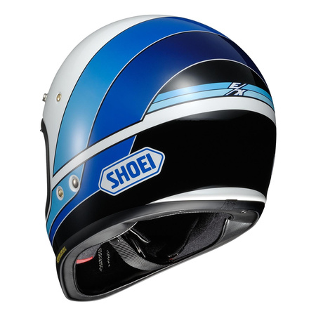 Kask integralny SHOEI EX-Zero Equation TC-11 biały niebieski granatowy czarny