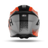 Kask cross AIROH TWIST 2.0 BIT ORANGE MATT pomarańczowy fluo szary czarny