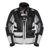 Kurtka tekstylna SPIDI ALLROAD BLACK/GREY czarny szary