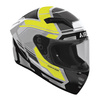 Kask integralny AIROH CONNOR EGO YELLOW GLOSS czarny szary żółty