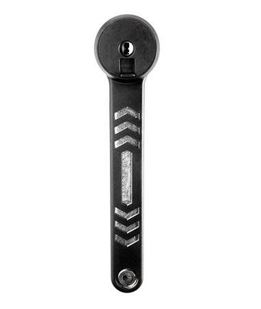 Zapięcie składane KRYPTONITE KRYPTOLOK 685 85CM BLACK czarny