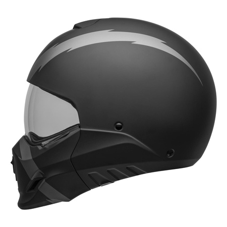 Kask szczękowy BELL BROOZER ARC MATTE BLACK/GREY czarny szary