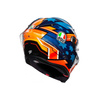 Kask integralny AGV CORSA R MILLER 2018 pomarańczowy niebieski granatowy biały