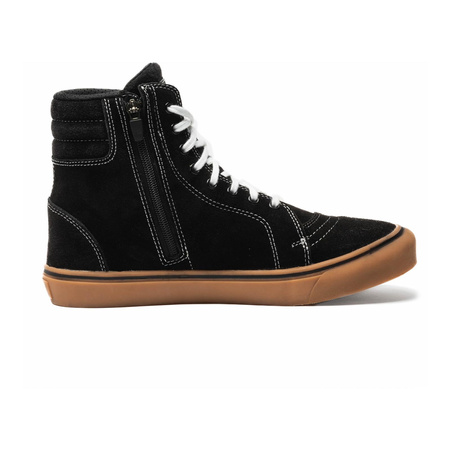 Buty krótkie BROGER CALIFORNIA BLACK/GUM SOLE czarny brązowy