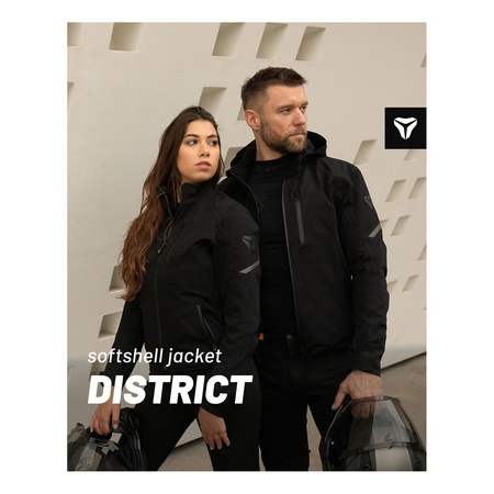 Kurtka tekstylna damska SECA DISTRICT LADY BLACK czarny
