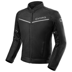 Kurtka tekstylna VORG NANO BLACK czarny