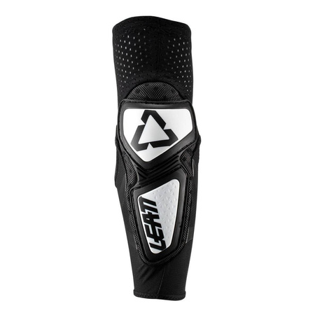 Ochraniacze łokci dziecięce LEATT CONTOUR JUNIOR WHITE/BLACK czarne białe