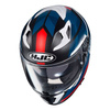Kask integralny HJC I70 ELIM BLACK/BLUE/RED granatowy biały czarny czerwony