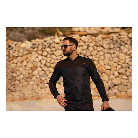 Kurtka tekstylna SECA SUPERLITE BLACK czarny