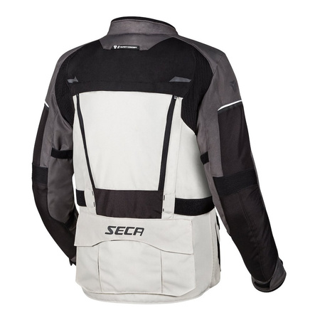 Kurtka tekstylna SECA DISCOVERY GREY szary czarny