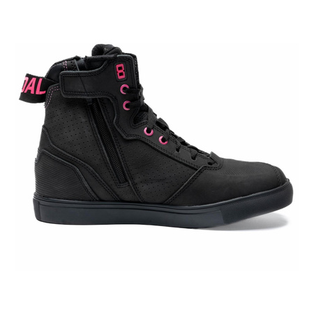 Trampki motocyklowe REBELHORN VANDAL BLACK/PINK czarny różowy