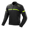Kurtka tekstylna OZONE NEO AIR BLACK/FLO YELLOW czarny żółty fluo