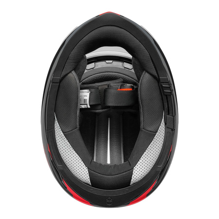 Kask integralny SCHUBERTH S2 SPORT ECE POLAR RED czarny czerwony szary biały