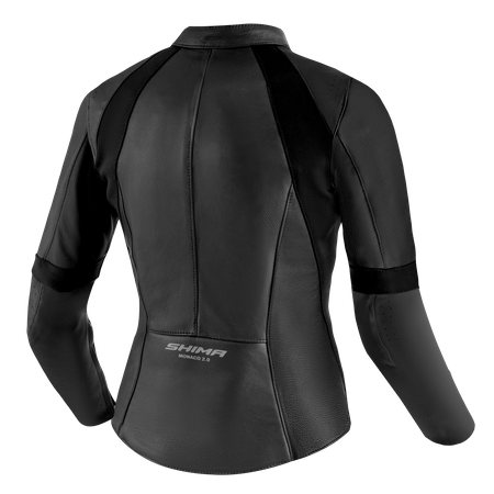 Kurtka skórzana damska SHIMA MONACO 2.0 BLACK czarny