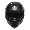 Kask integralny AGV K5 S TORNADO BLACK/YELLOW FLUO czarny żółty fluo szary