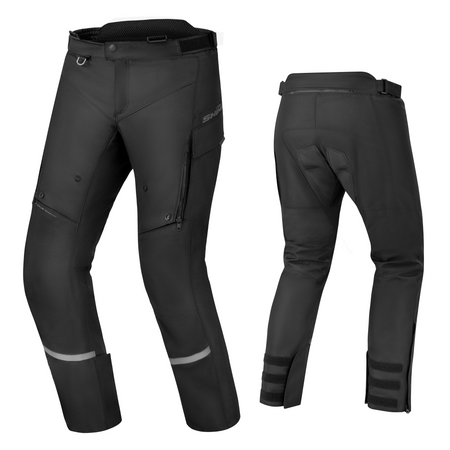 Spodnie tekstylne SHIMA RUNNER BLACK czarny