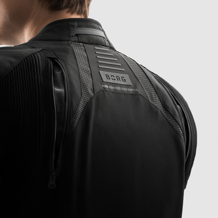 Kurtka tekstylna REBELHORN BORG II BLACK czarny