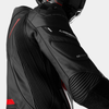 Kurtka skórzana SHIMA MISSION ST G2 BLACK/RED czarny czerwony