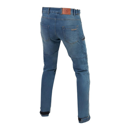 Jeansy motocyklowe REBELHORN URBAN III CLASSIC BLUE niebieski
