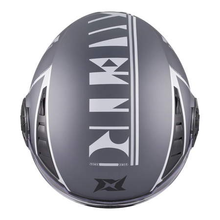Kask otwarty AXXIS METRO S SIRIS C2 MATT czarny szary
