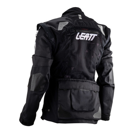 Kurtka enduro LEATT MOTO 4.5 X-FLOW BLACK czarny