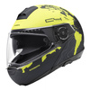 Kask szczękowy SCHUBERTH C4 PRO ECE MAGNITUDO YELLOW czarny żółty fluo