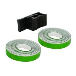 Taśma paski na rant felgi LAMPA RACING GREEN