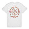 Koszulka T-shirt BROGER TIGER WHITE biały