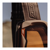 Gogle motocyklowe IMX ENDURANCE RUST BROWN MATT/ORANGE SZYBA ORANGE + CLEAR brązowy pomarańczowy