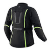 Kurtka tekstylna damska REBELHORN HIKER III LADY BLACK/FLO YELLOW czarny żółty fluo
