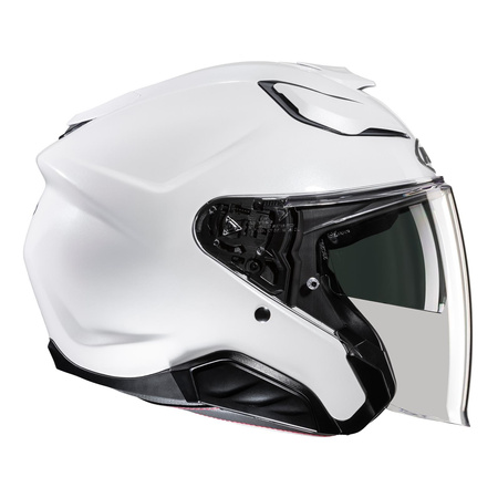 Kask otwarty HJC F31 PEARL WHITE biały