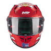 Kask integralny MT KRE+ S YAMANAKA RED/WHITE/BLUE czarny biały niebieski