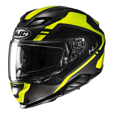 Kask integralny HJC F71 TOZZ BLACK/YELLOW czarny żółty