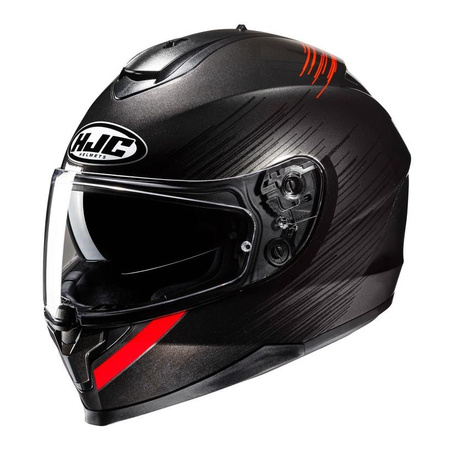 Kask integralny HJC C70N SWAY BLACK/RED czarny czerwony